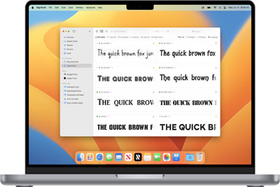 How to Add & Show Fonts in Pages on Mac?
