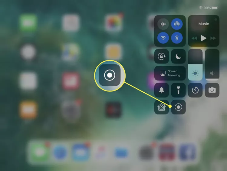 click Start Recording button
