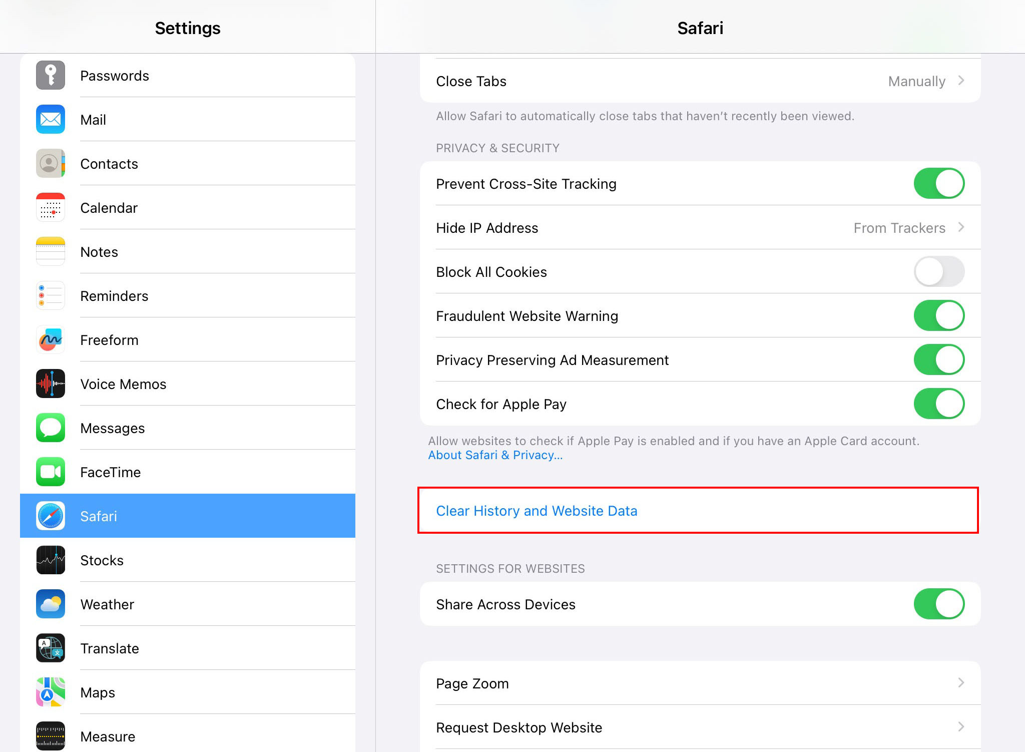 click Control Centre