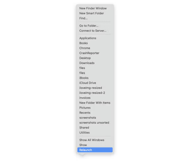 select relaunch