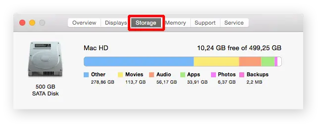 storage