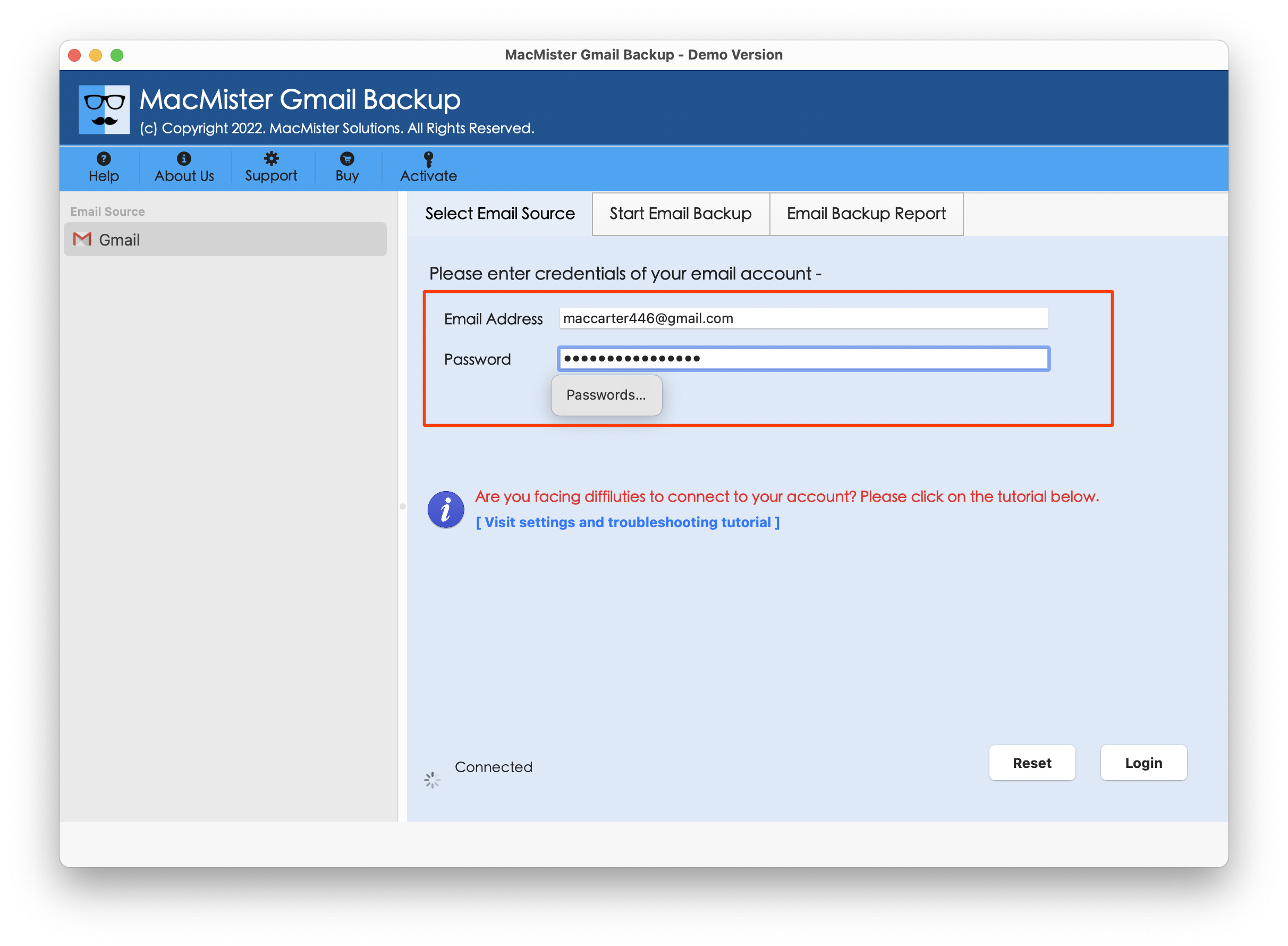 add gmail account