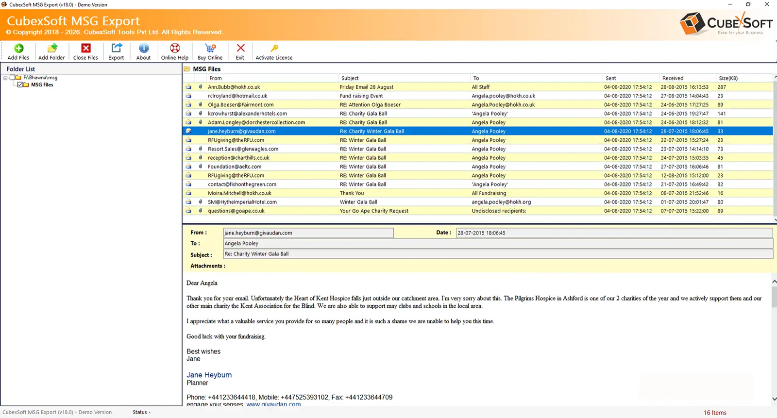 MSG connverter for windows