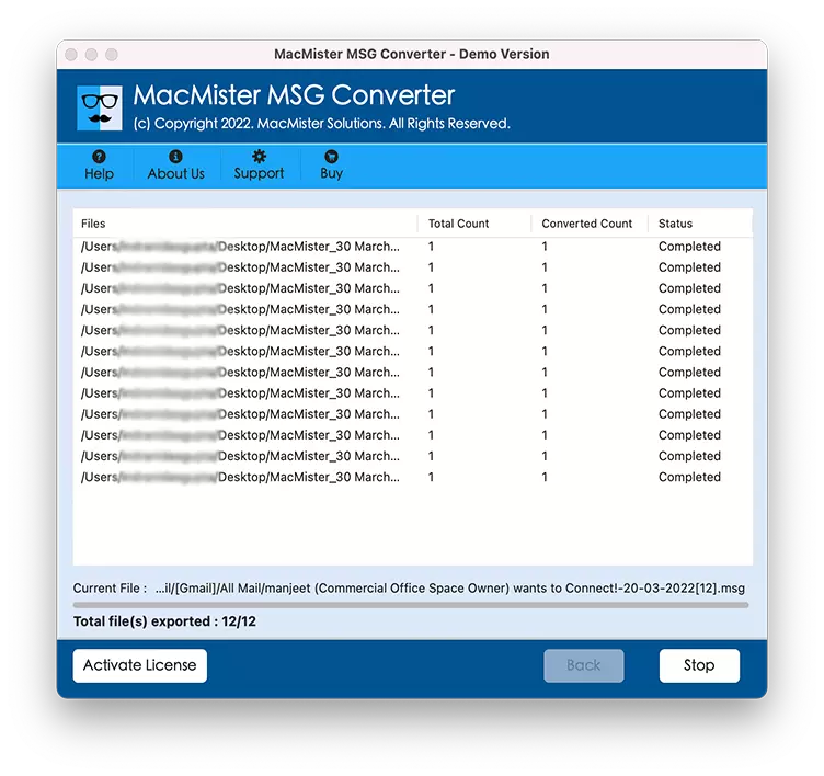 convert mbox files