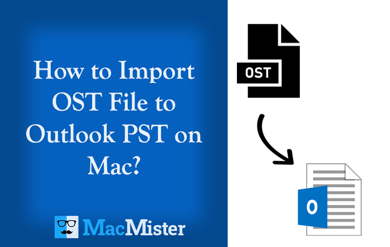 import ost to pst on mac