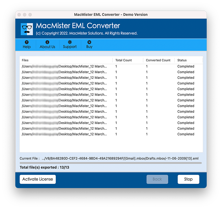 EML Converter for Mac