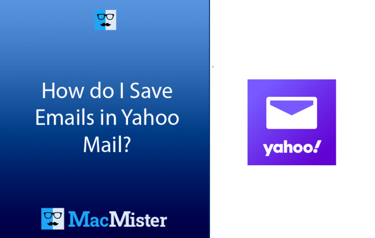 How do I Save Emails in Yahoo Mail?