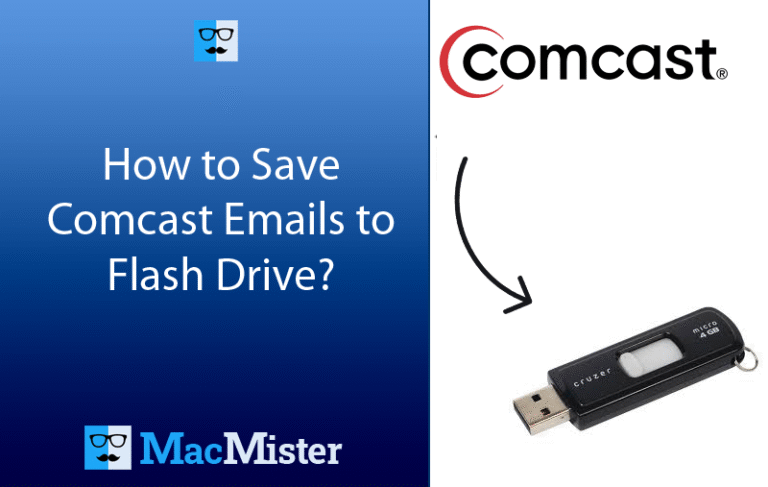 How to Save Comcast Emails to Flash Drive?