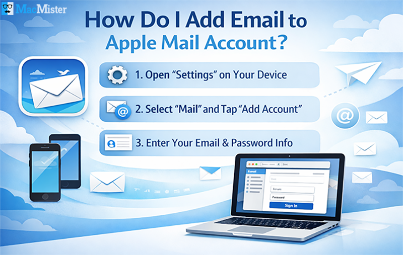 how do i add email to apple mail