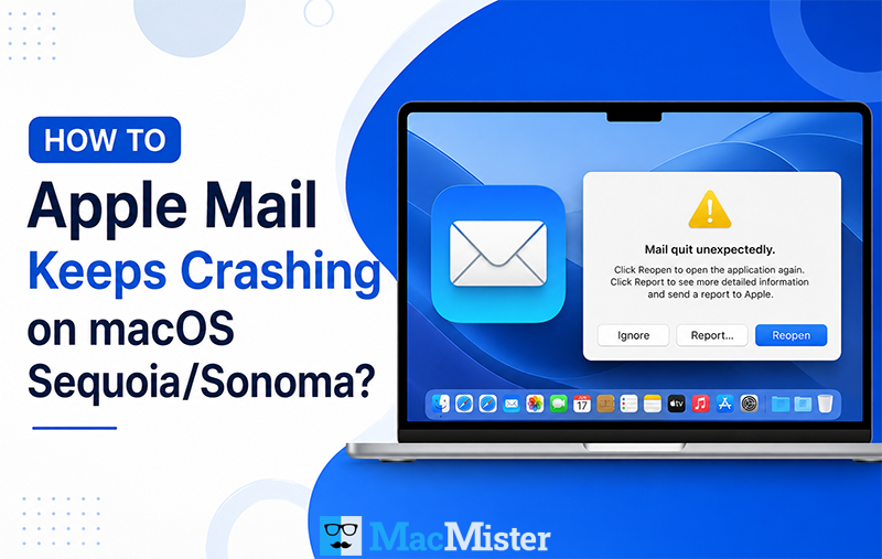apple mail keeps crashing on mac