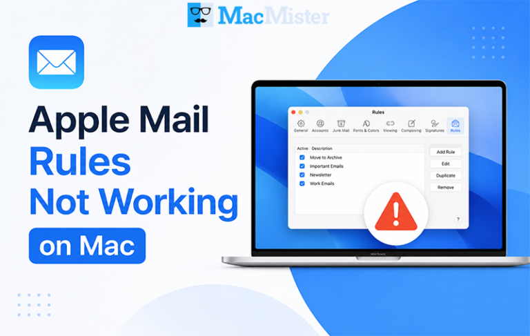 Apple Mail Rules Not Applying Automatically on Mac? Fix Now