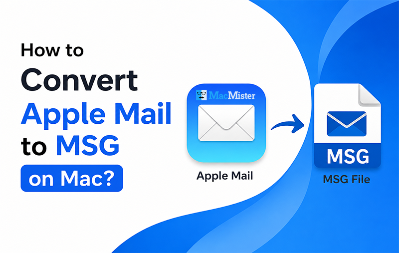 how to convert apple mail to msg on mac