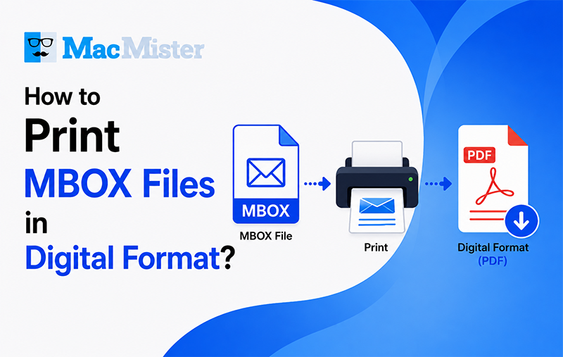 print mbox file in digital format