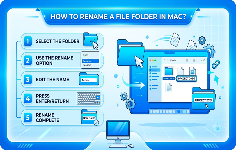How to Rename a File Folder in Mac? - MacMister