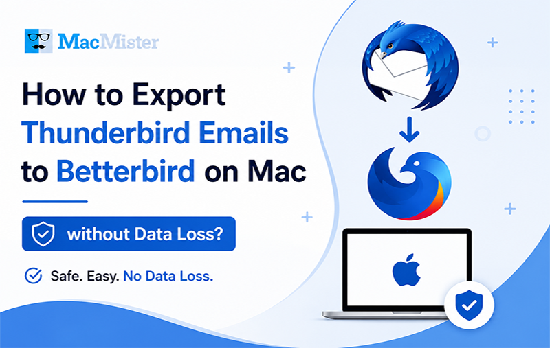 Export Thunderbird Emails to Betterbird on Mac