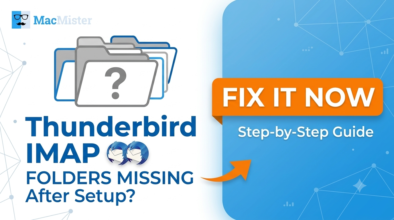thunderbird imap folders missing