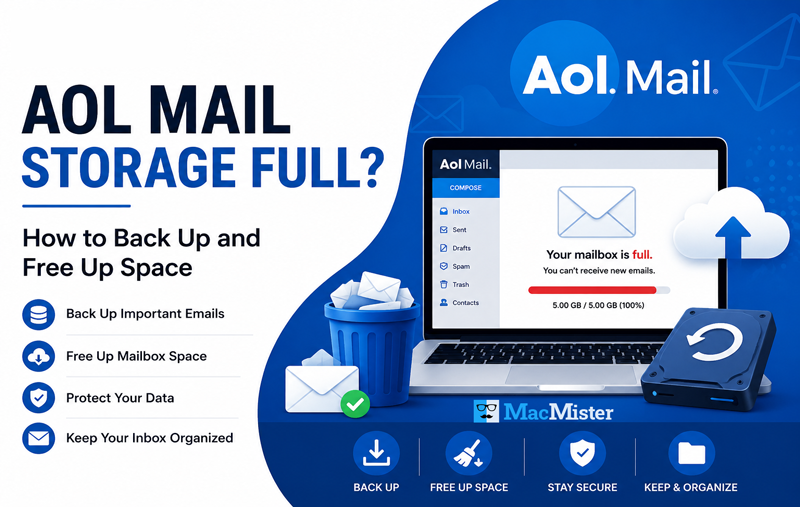 AOL Mail Storage Full? How to Back Up and Free Up Space