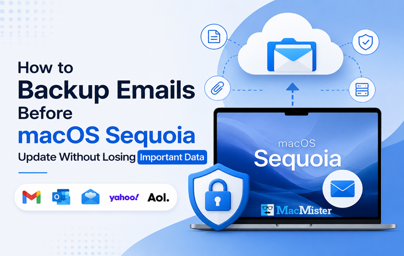 backup emails before macos sequoia update