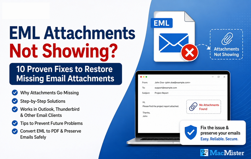 EML Attachments Not Showing? 10 Easy Ways to Fix It