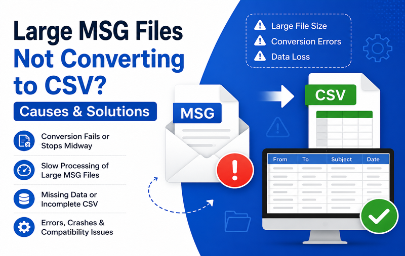 large msg files not converting to csv