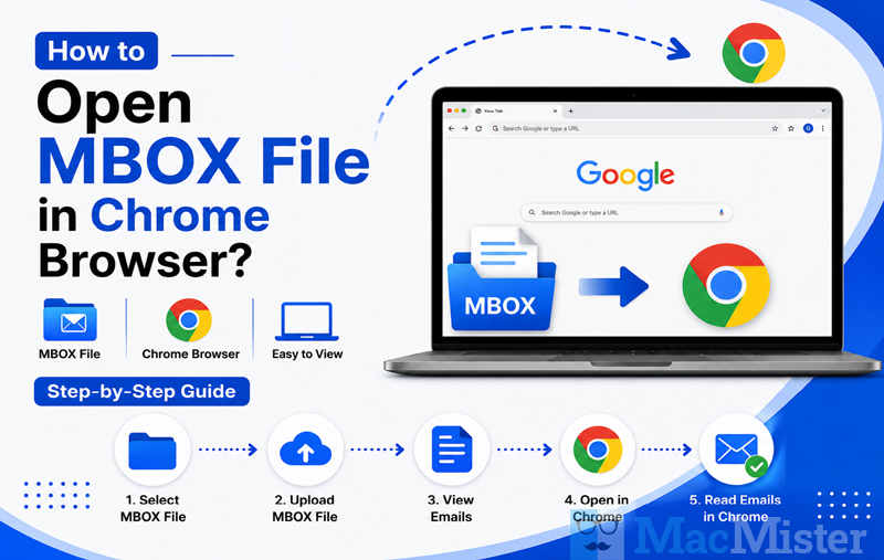 access mbox files in chrome