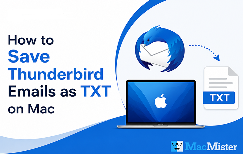 save thunderbird emails as txt on mac